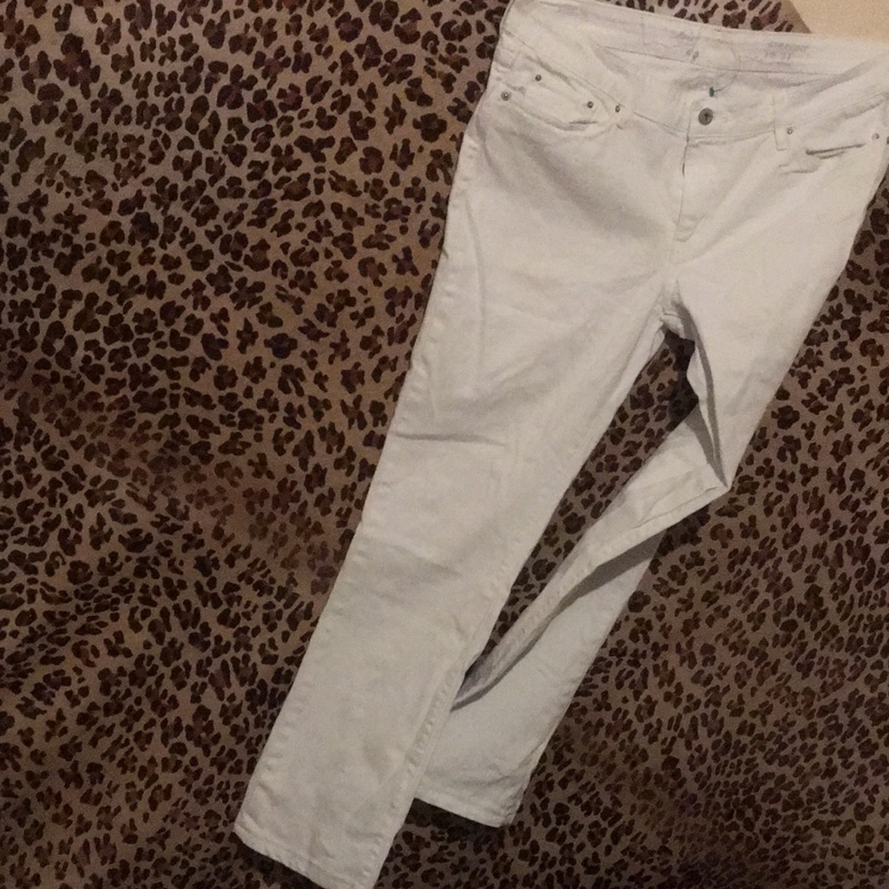 White jeans